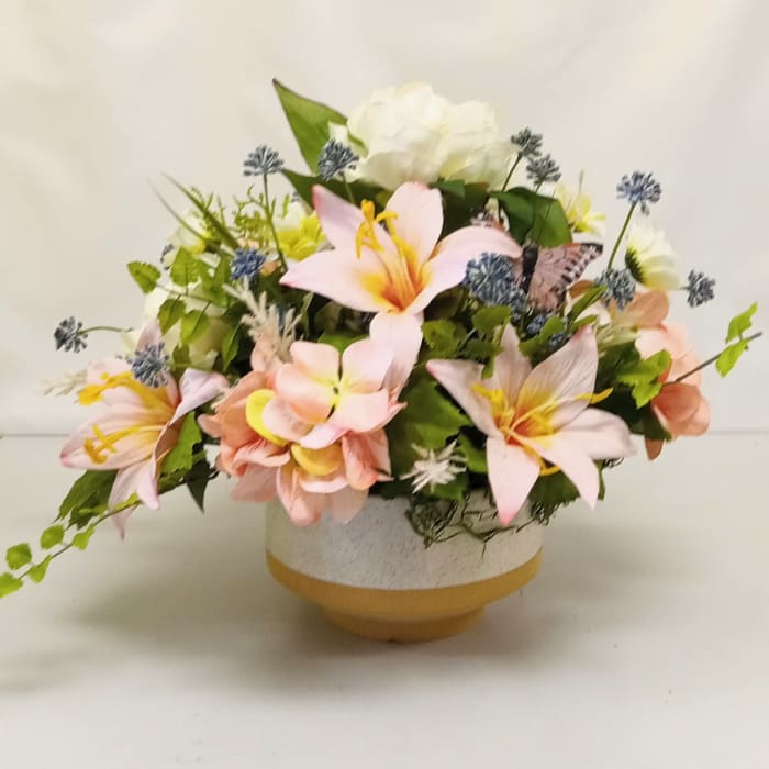 Peach Lily Silk