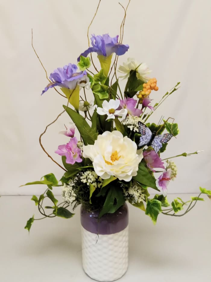Purple Iris Pleasure Silk
