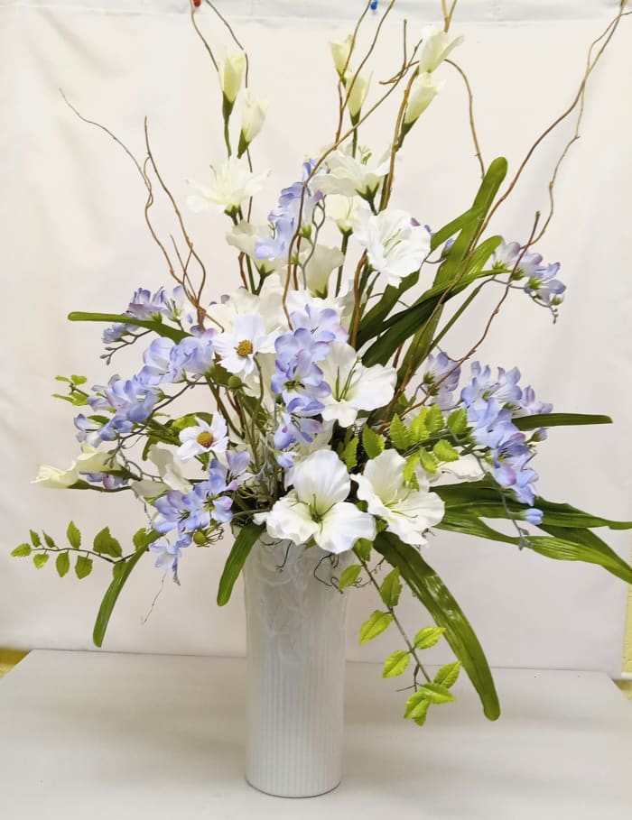 Light Blue Soft Silk