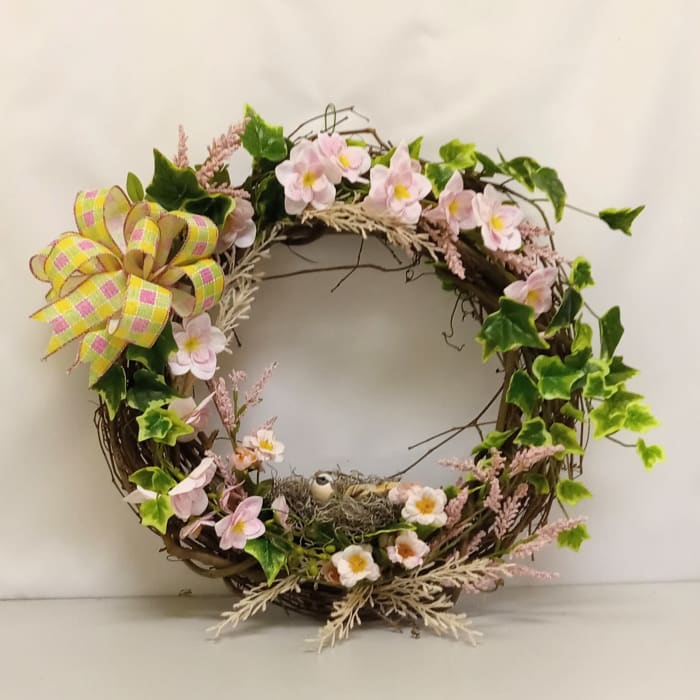 Birdie Wreath Silk