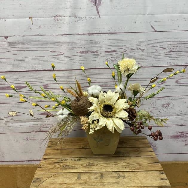 Earthy Elegance Silk (Artificial) Floral Arrangement