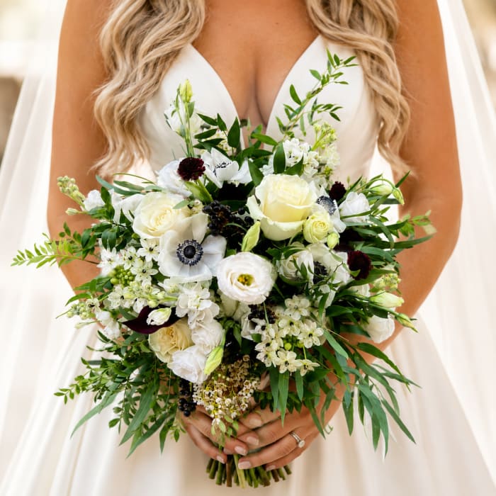 Noir Garden Bridal Bouquet