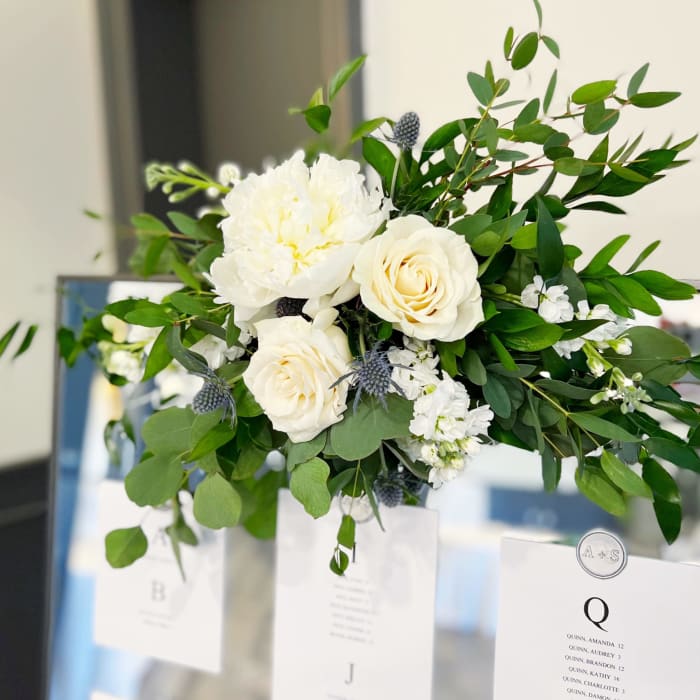 Wedding Seating Chart Florals - Frames & Mirrors