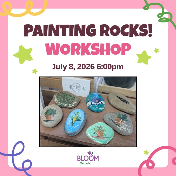 Painting Rocks! Workshop