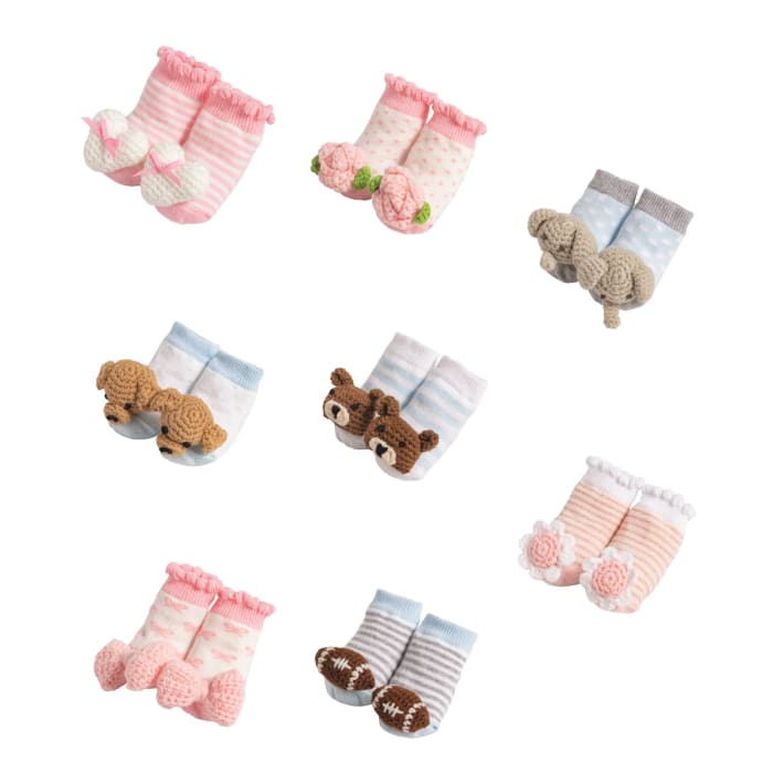 Crochet Rattle Socks