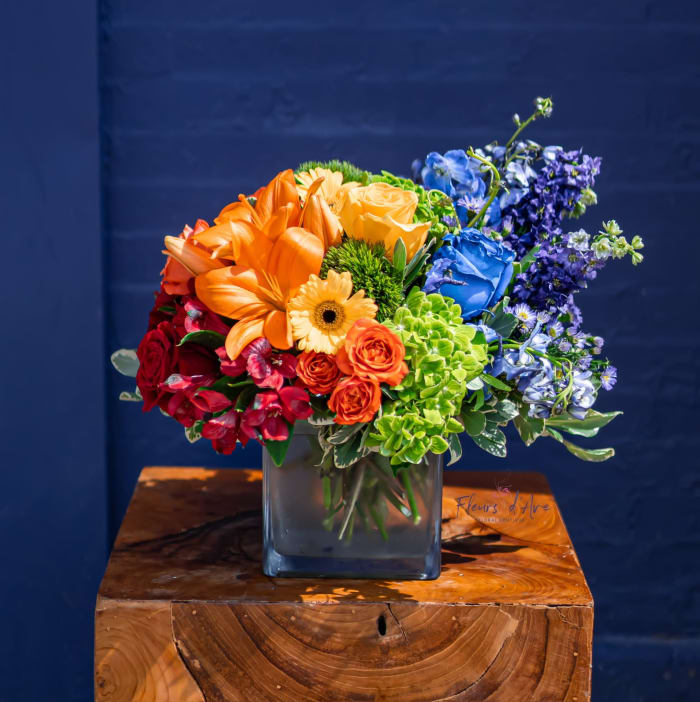 Rainbow Vase