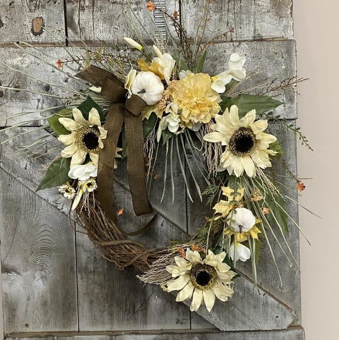 Autumn Elegance Silk (Artificial) Wreath