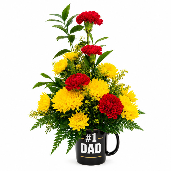 #1 Dad Mug