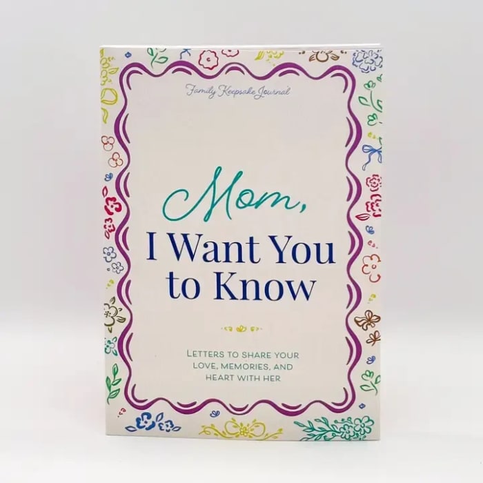 Mom I Want You To Know Journal