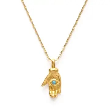 Tiny Mystic Hand Necklace