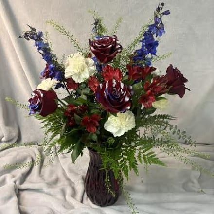 CHEERS FOR THE RED, WHITE, AND BLUE