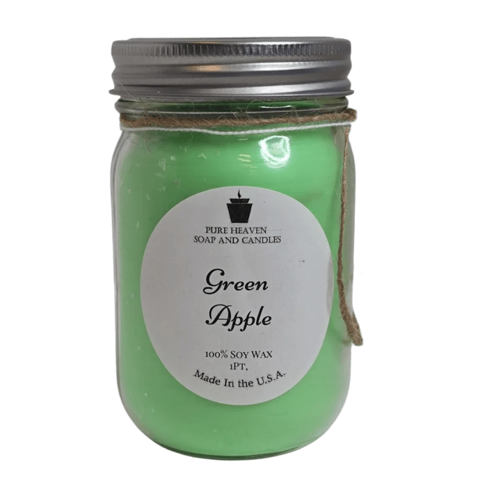 Green Apple Soy Candle