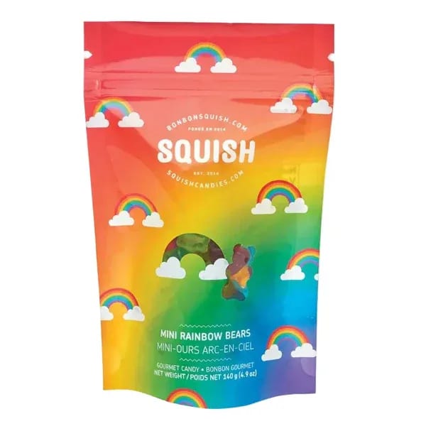 SQUISH Mini Rainbow Bears