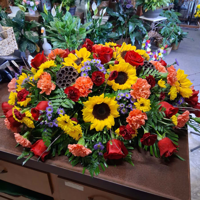 Eternal Sunshine Casket Spray