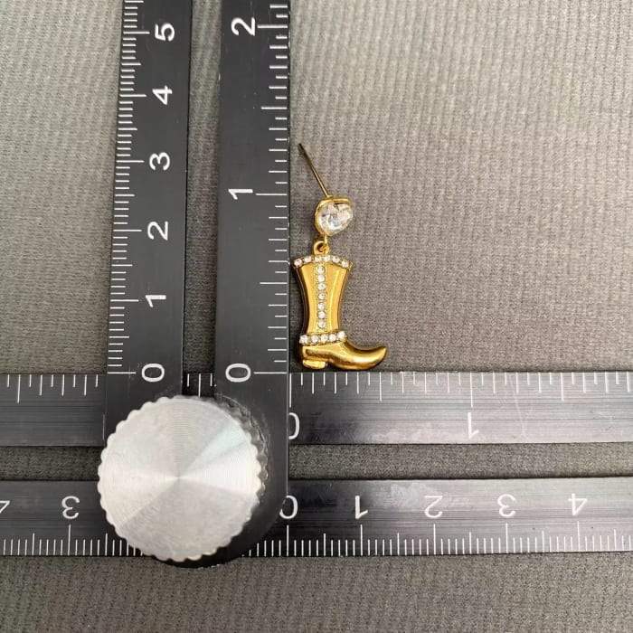 Western Boot Earrings