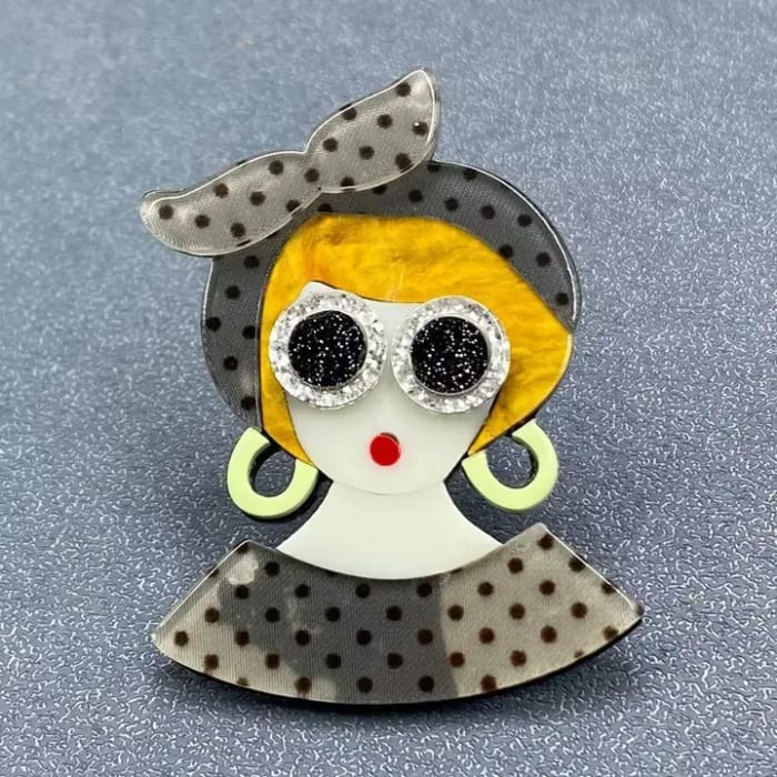 Throw Back Vintage Brooch