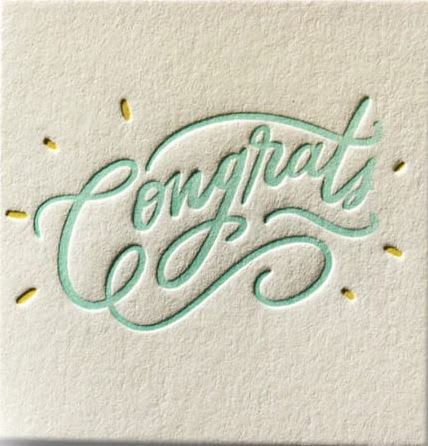 Congrats Card
