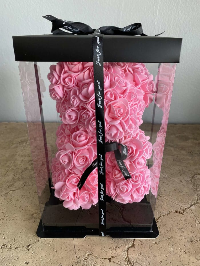 Rose Teddy Bear