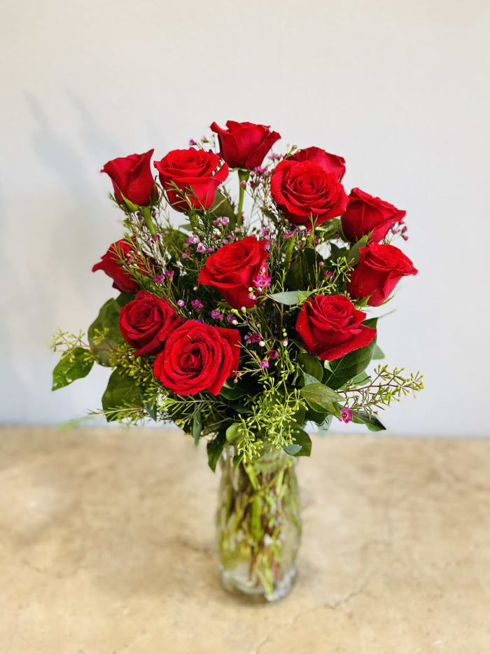 I Love You Red Rose Bouquet