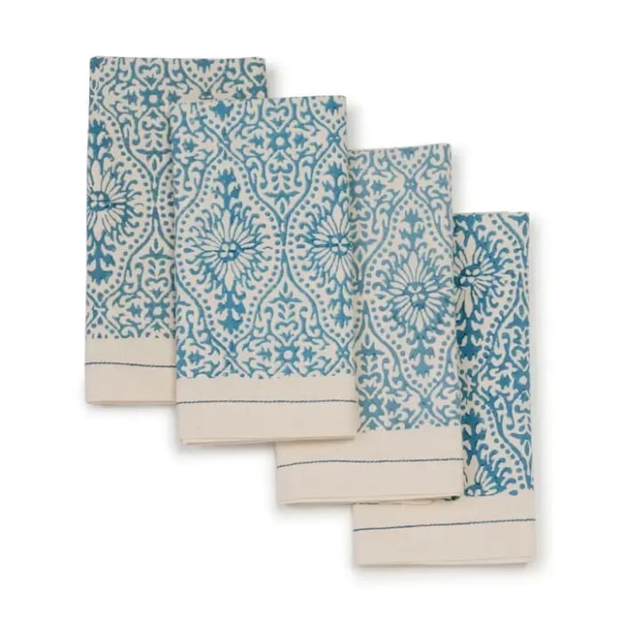 Motifs Fog Hand printed Napkins