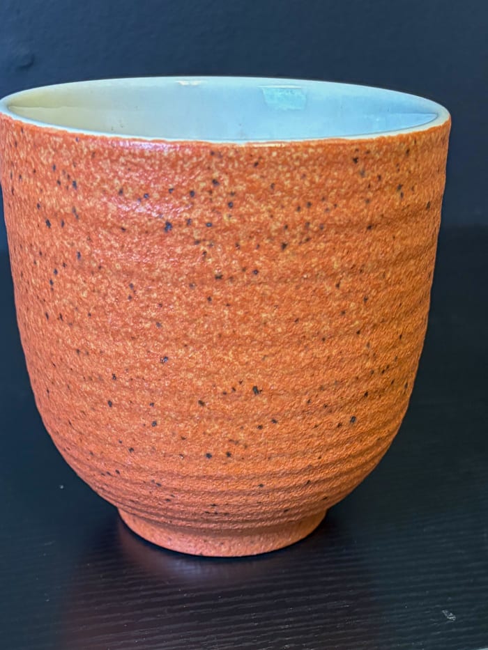 Peach Planter Pot