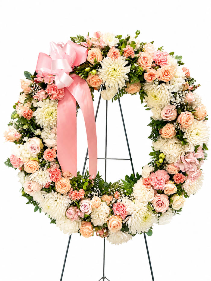 Love and Light Standing Wreath