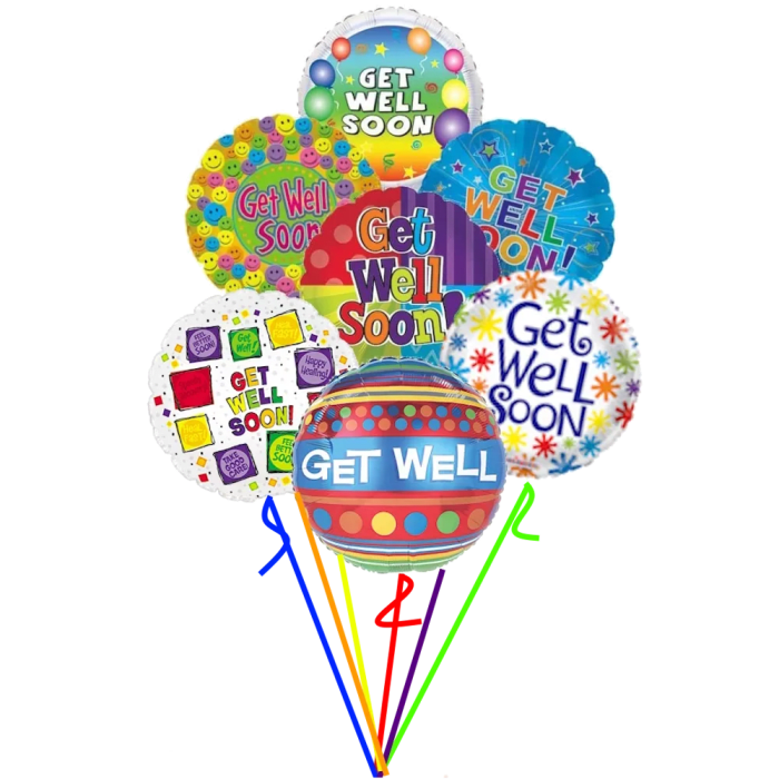 Get Well Soon Balloons  And weight
