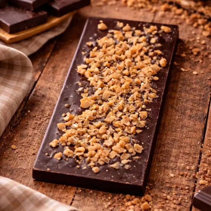 Dark Chocolate Toffee Bar