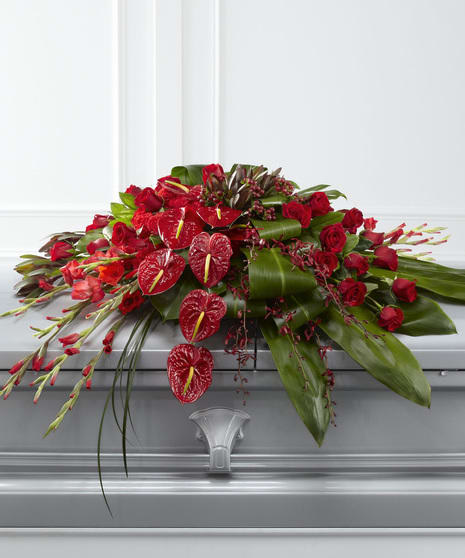 The Peaceful Passage Casket Spray