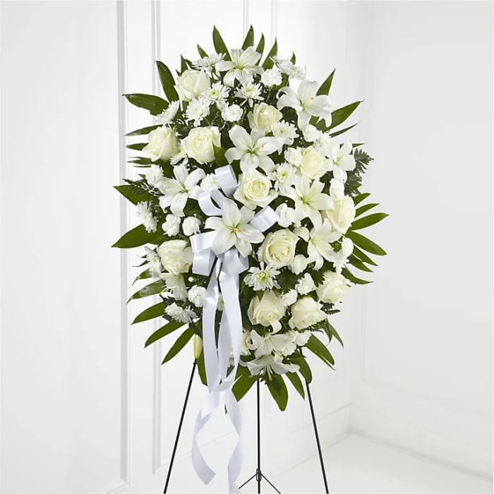 The Exquisite Tribute Standing Spray