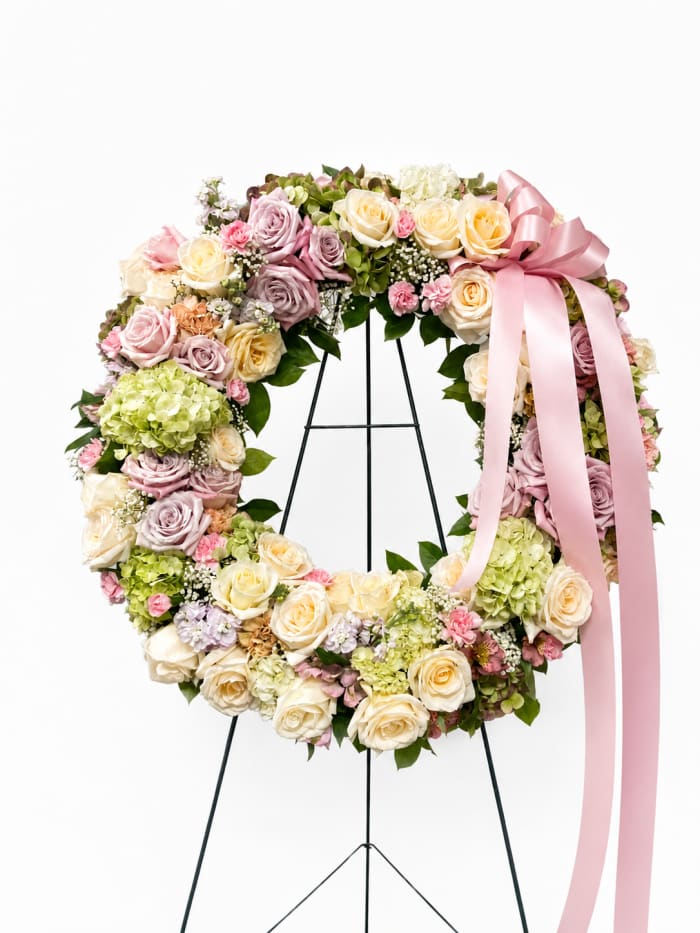 Prayerful Garden Standing Wreath