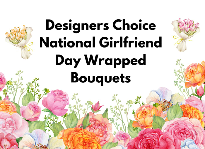 Designer's Choice WRAPPED Bouquets V-1528