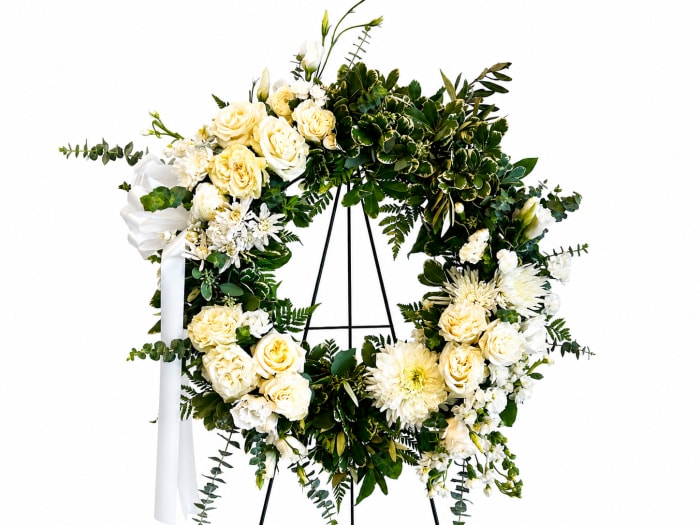 Admired Soul Standing Wreath