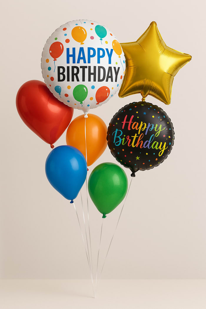 Happy Birthday Balloon Bouquet