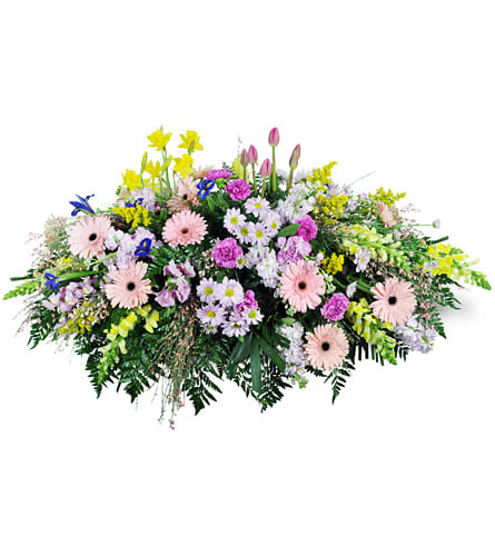 Garden Path Casket Spray