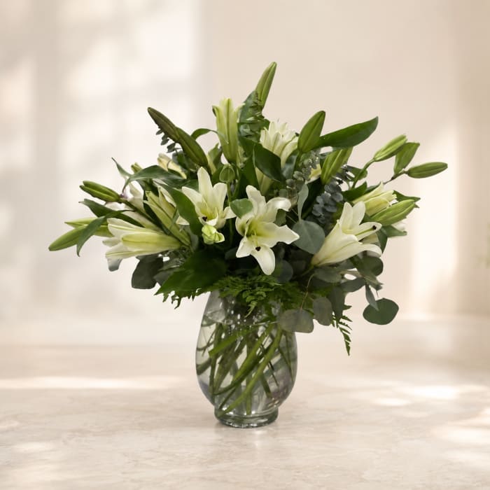 Casa Blanca Lilies Arrangement