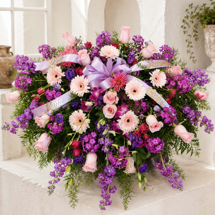 Phlox & Stock Lavender Blanket