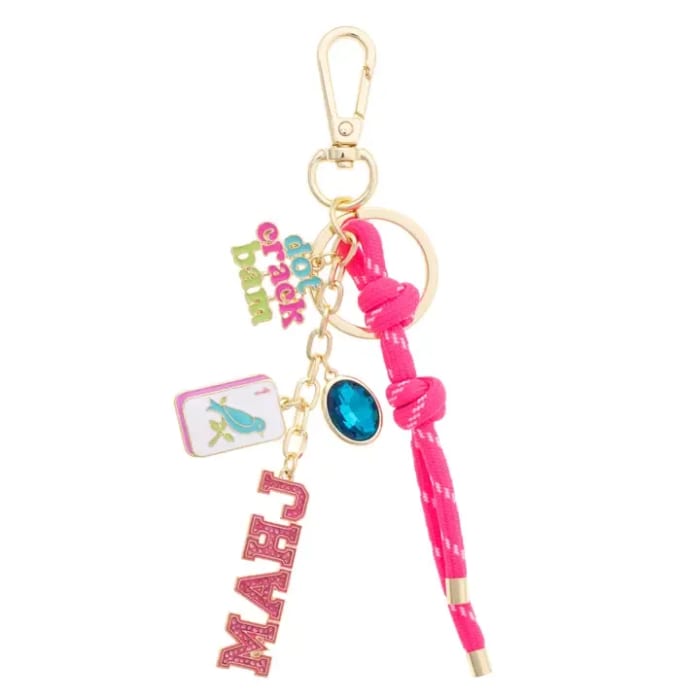 Clustert Bag Charm or key Ring