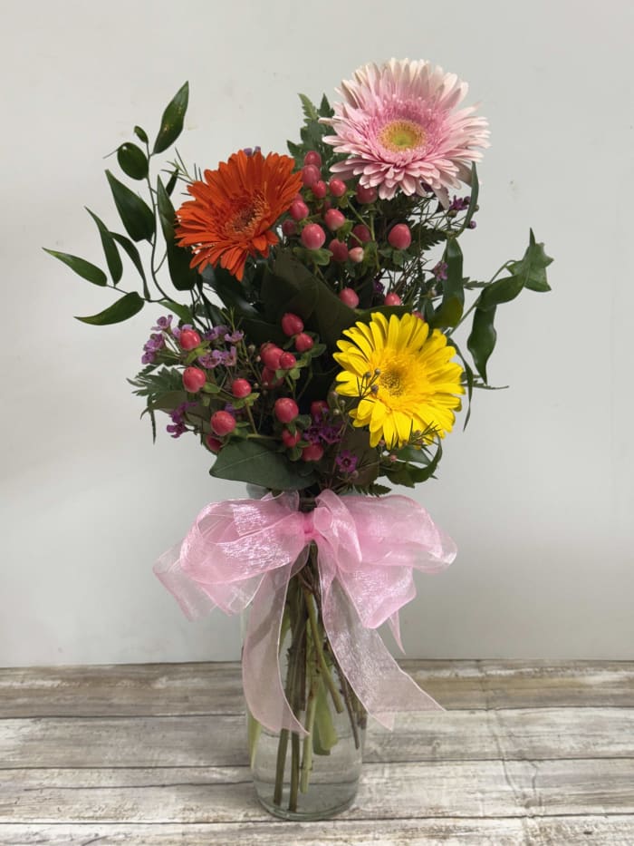 3 Gerbera Daisy Arrangement