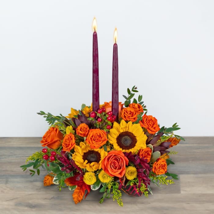 Goldenrod Gathering Centerpiece