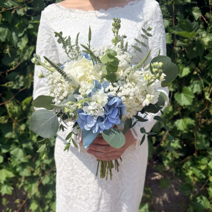 A Wedding In Blue - Bridal Bouquet