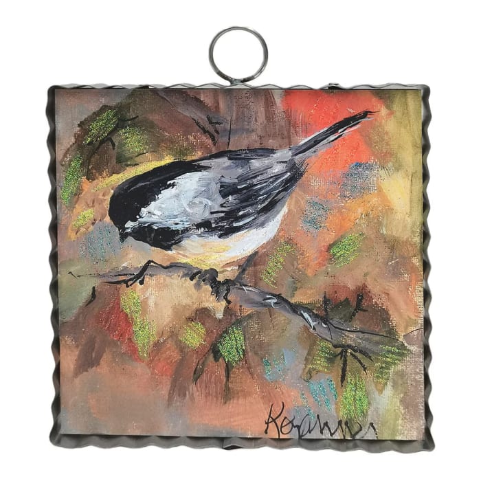 Mini Fall Chickadee