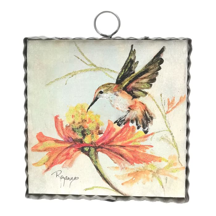 Mini Fall Hummingbird