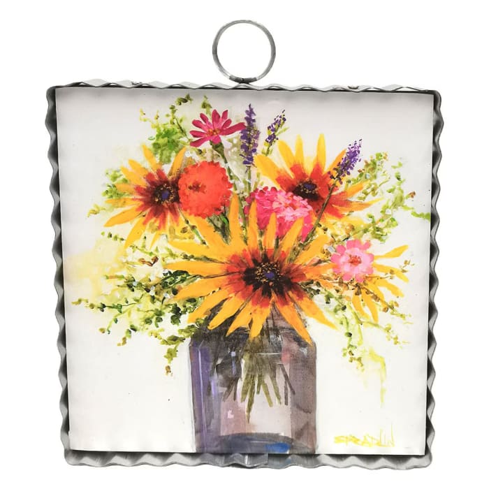 Mini Sunflower Jar