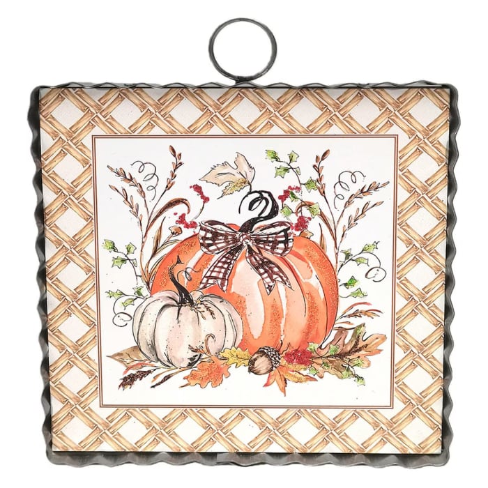 Mini Festive Pumpkin
