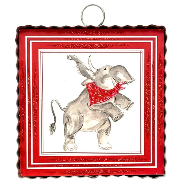 Mini Bandana Elephant Print
