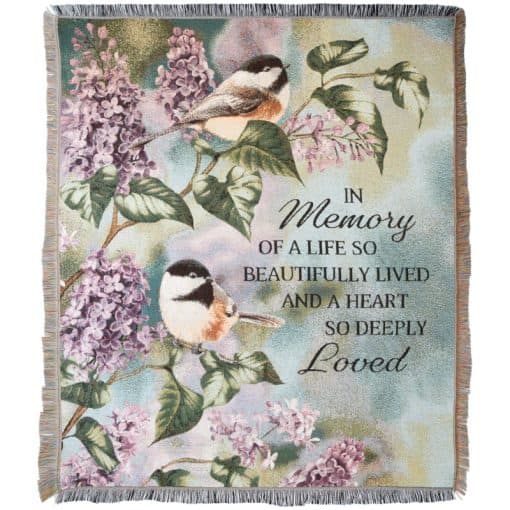 In Memory Tapestry Throw