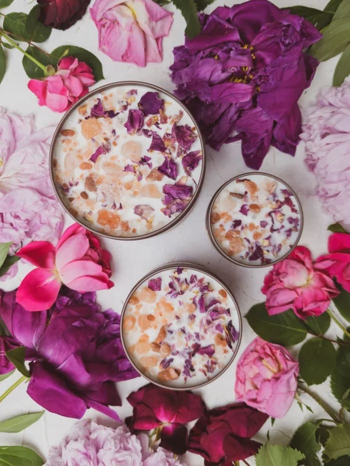 Ash & Rose Apothecary Candle Love Note