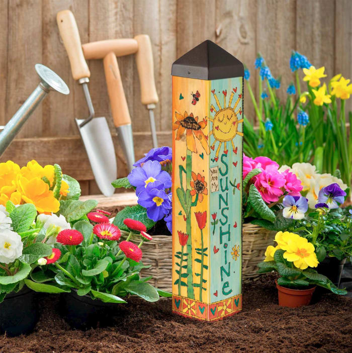 You Are My Sunshine 20" Art Pole