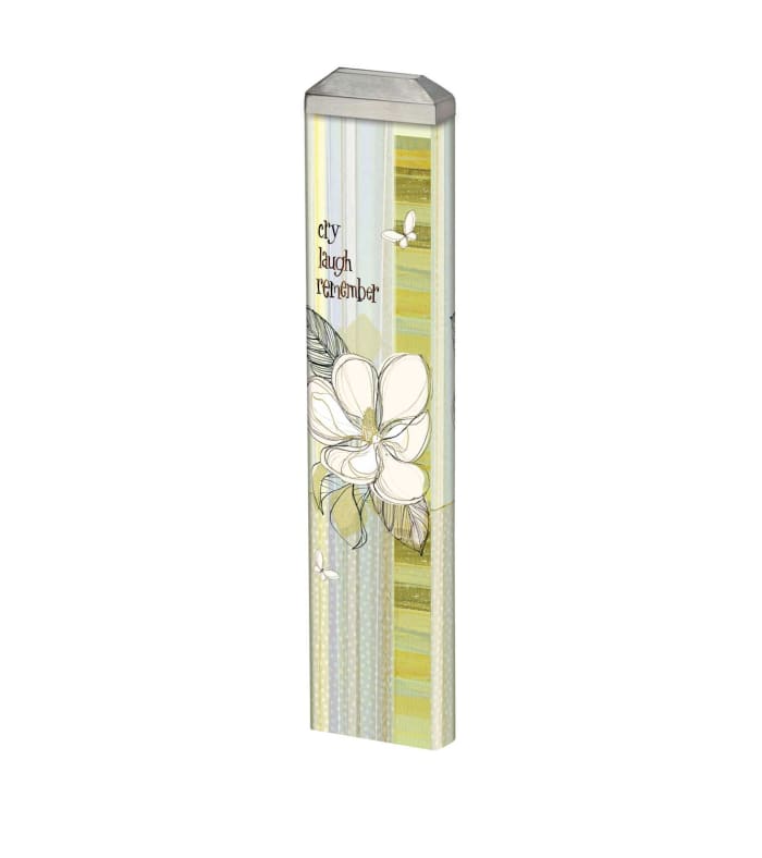 Cry Laugh Remember 13" Mini Art Pole